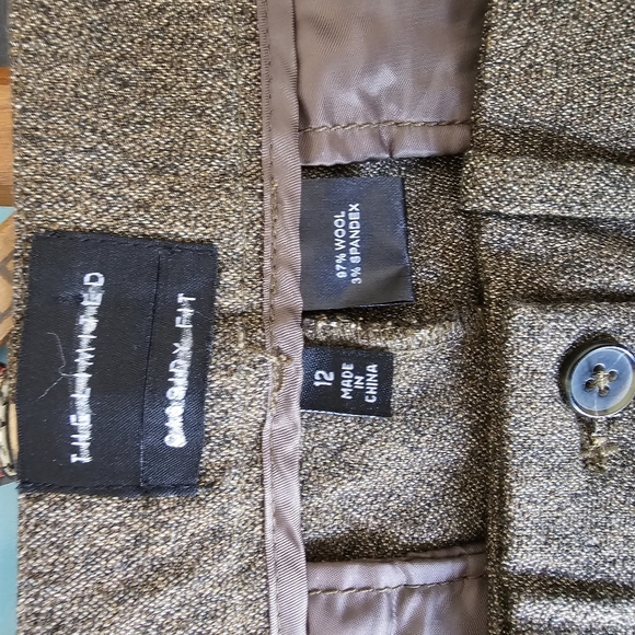 THE LIMITED |  Olive Green The Cassidy Wool Pants - Picture 8 of 8